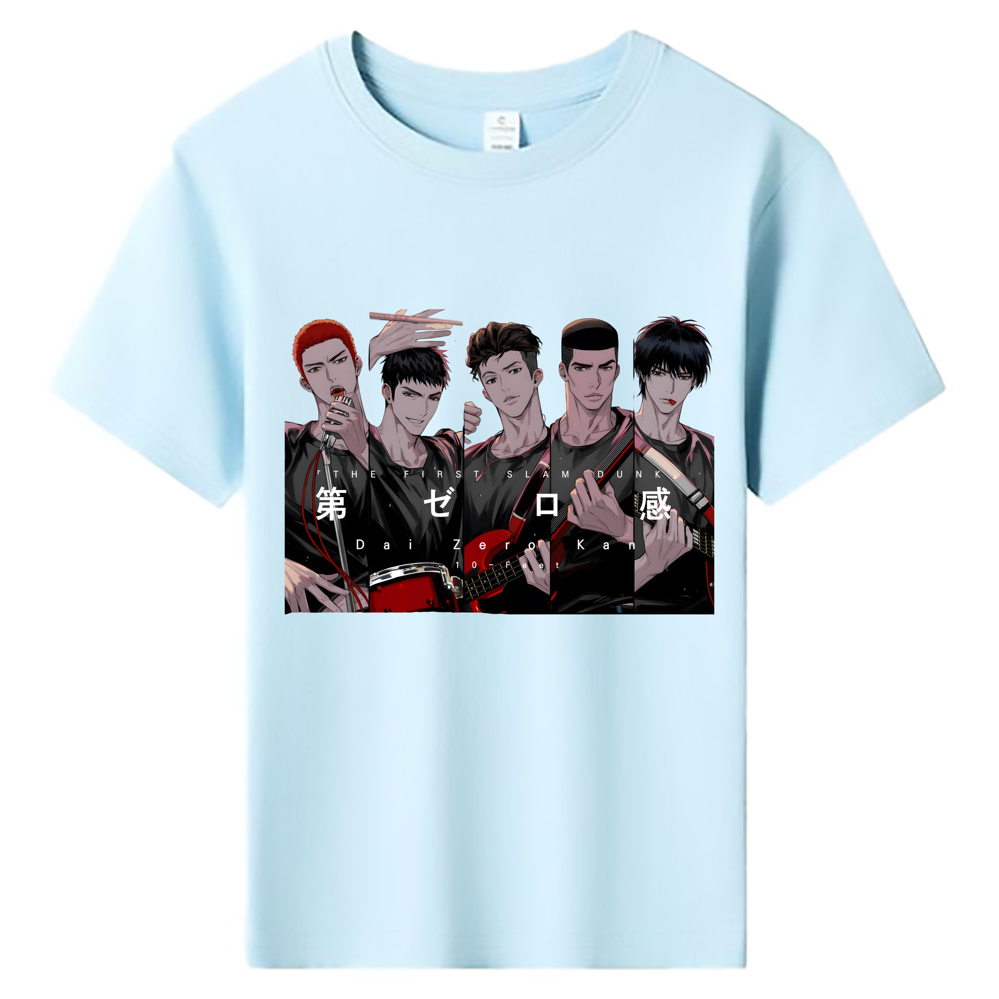 （画像用） SLAM DUNK／スラムダンク 綿100％キッズTシャツ（フロントプリント）